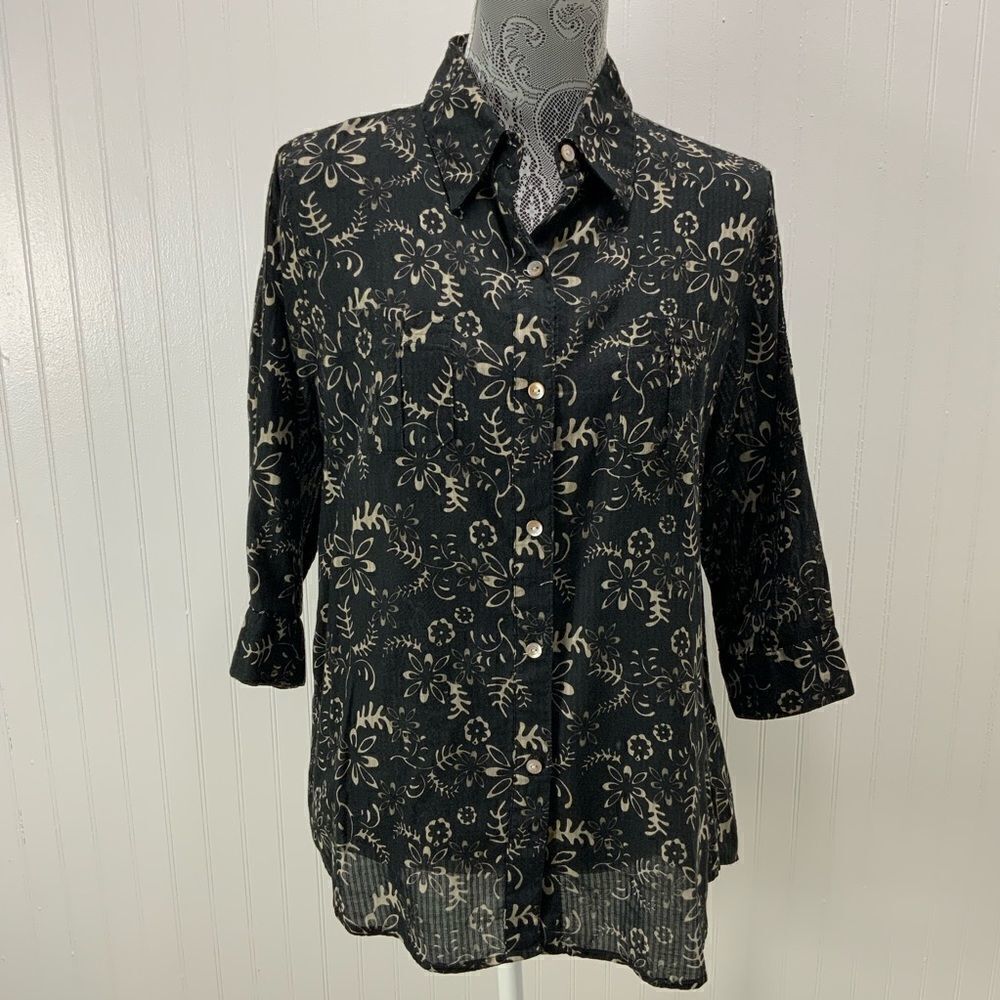 WOOLRICH 3/4 length sleeve blouse